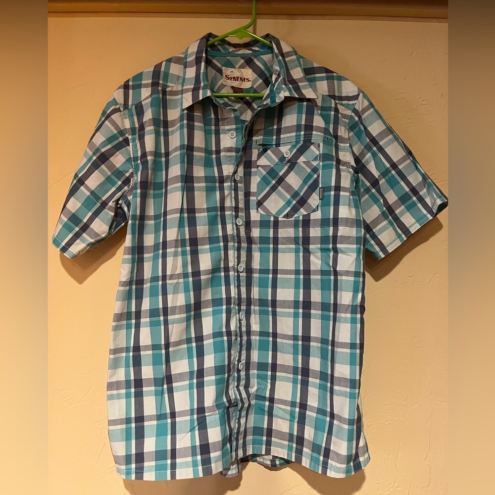 SIMM men’s large button up shirt